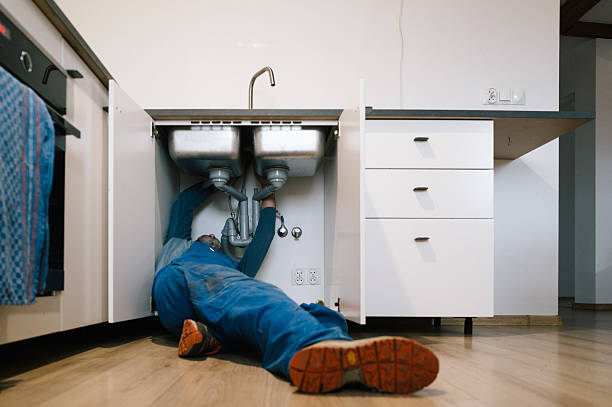 Professional Plumbing technician working in Otley, IA